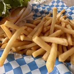 Burger and fries were delicious! Burger and fries were delicious!