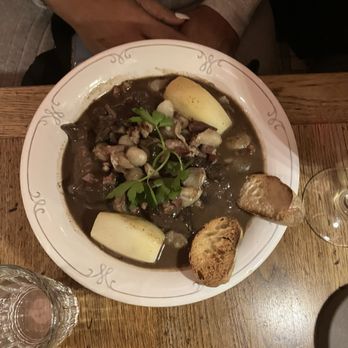 Café Blanc - Beef dish (wasn't the greatest apparently) - French Near Me - Paris, 75