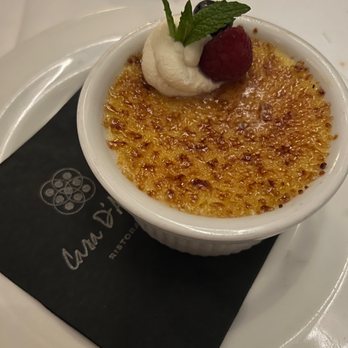 Casa D'Angelo - Cream brûlée - Italian Near Me - Aventura, Florida Casa D'Angelo - Cream brûlée - Italian Near Me - Aventura, Florida