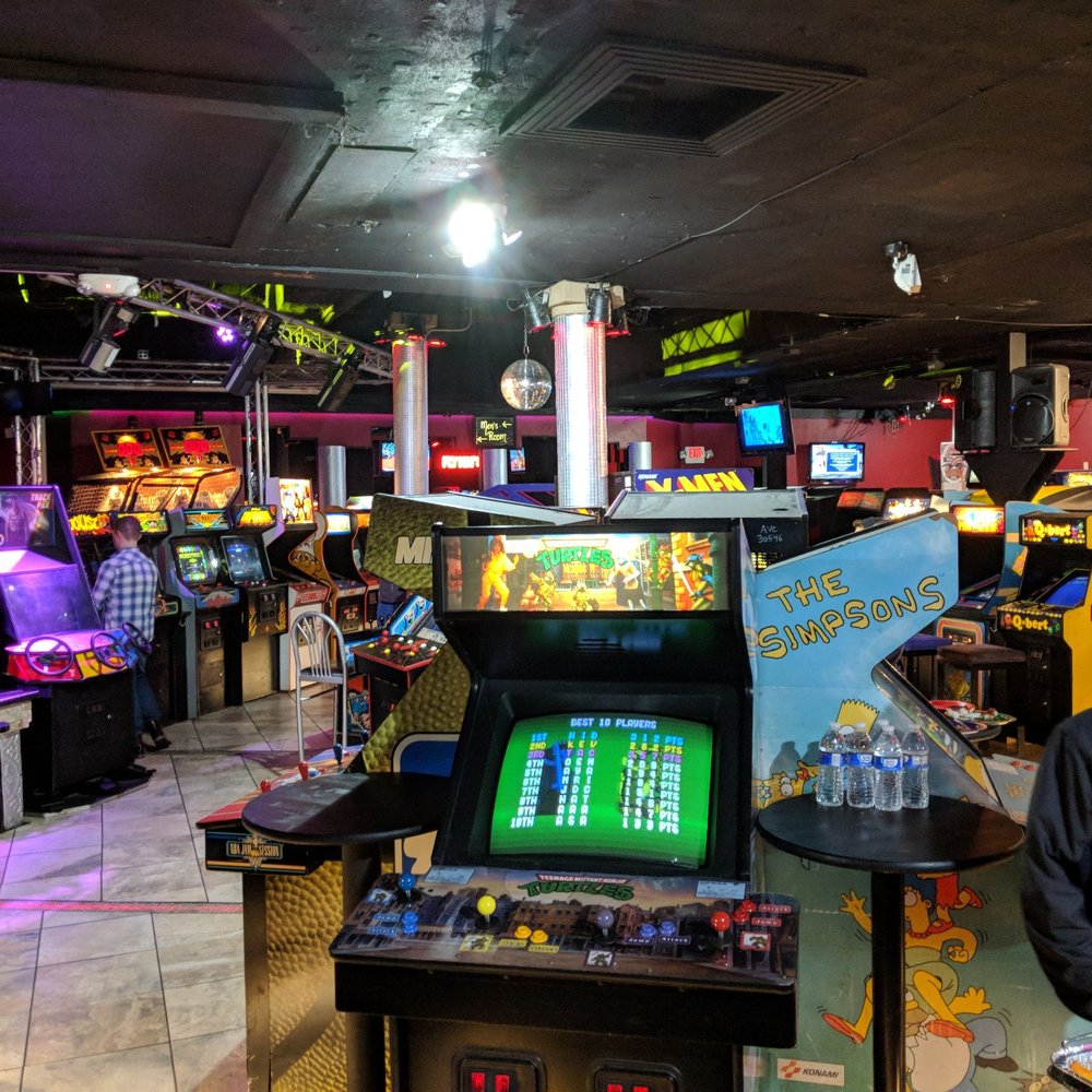 Free Play Bar Arcade - Room after room of games! - Bars Near Me - Providence, Rhode Island