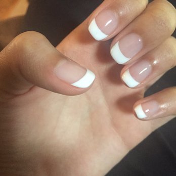 Ardora Nail Lounge - French tip shellac manicure. Done by Ty. - Nail Salons Near Me - Silverdale, Washington
