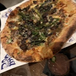 Local Mushroom Pizza