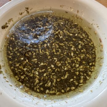 Nicholas Restaurant - Gresham - dipping oil for bread. - Mediterranean Near Me - Gresham, Oregon