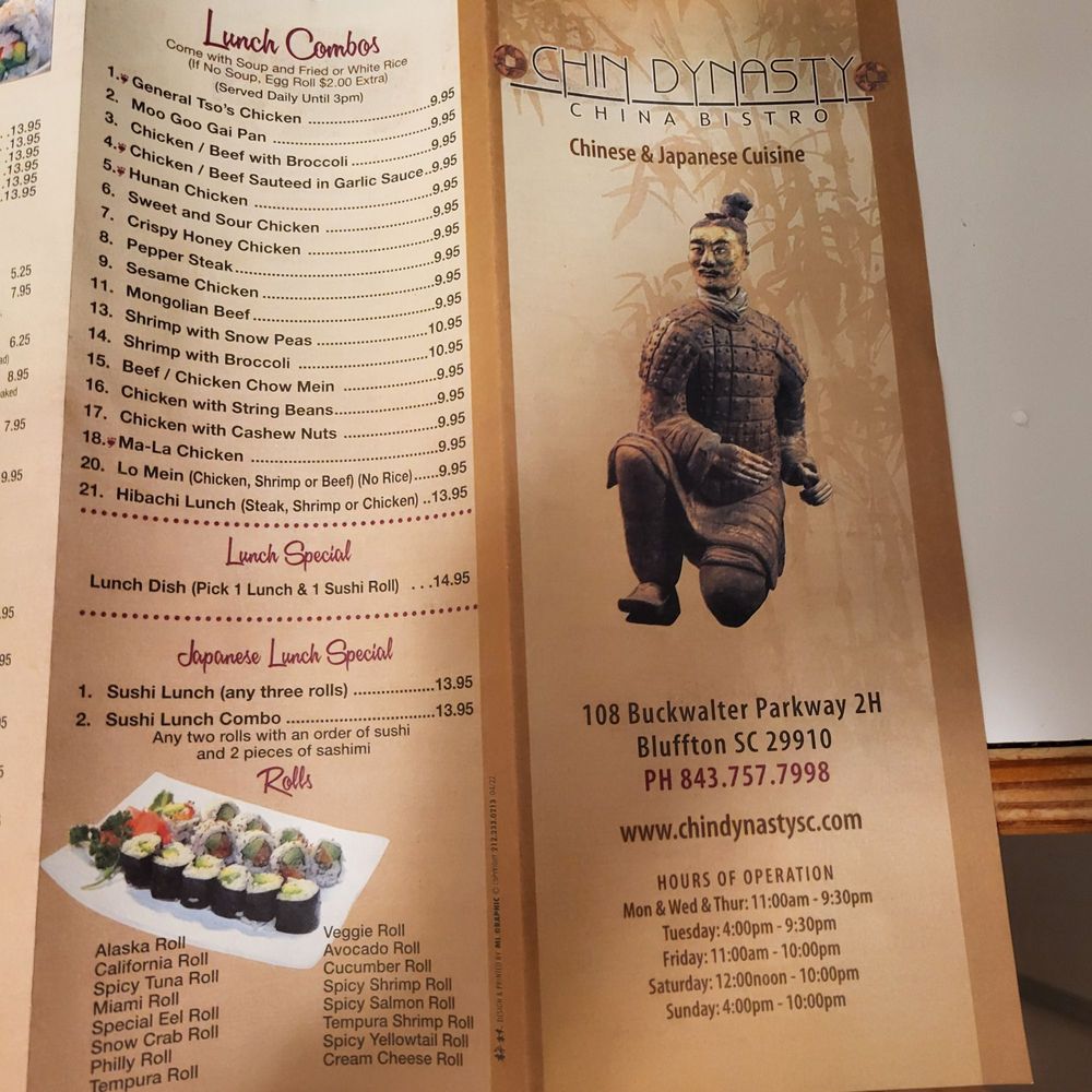 Chin Dynasty - Chinese Near Me - Bluffton, South Carolina