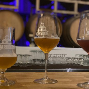 Barrique Brewing And Blending - three glasses of beer - Breweries Near Me - Nashville, Tennessee