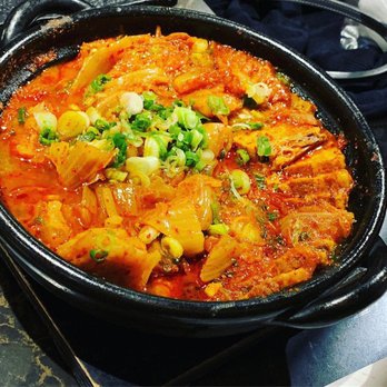 Anto - Braised pork belly with aged kimchi - excellent taste! - Korean Near Me - New York, New York
