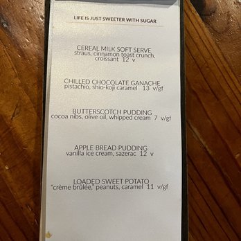 Orchard City Kitchen - Dessert Menu - New American Near Me - Campbell, California Orchard City Kitchen - Dessert Menu - New American Near Me - Campbell, California