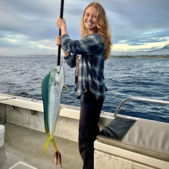 Hawaiian Style Fishing - First fish of the day - Fishing Near Me - Kapaa, Hawaii