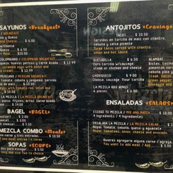 La Mezcla Food & Coffee - Menu