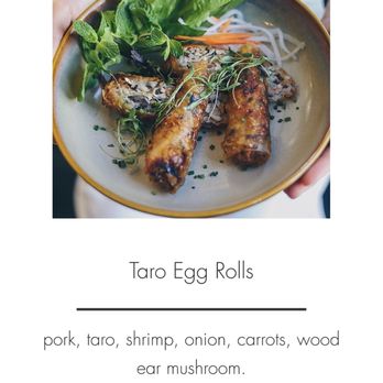 Ba Sa - Their menu - Vietnamese Near Me - Bainbridge Island, Washington