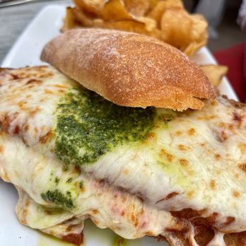 Evviva Trattoria - Eggplant Parm Sandwich - Pizza Near Me - Wrentham, Massachusetts