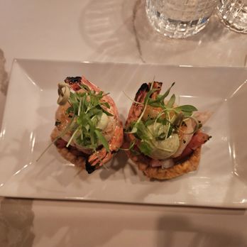 Charm Bar & Restaurant - Grilled shrimp in plantain cups - Caribbean Near Me - Brooklyn, New York Charm Bar & Restaurant - Grilled shrimp in plantain cups - Caribbean Near Me - Brooklyn, New York