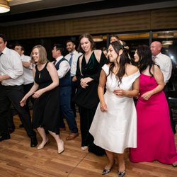 DJ Tigerlily California - Tara & Mike cupid shuffle at the University Club atop Symphony Towers (EMRY Photography)
