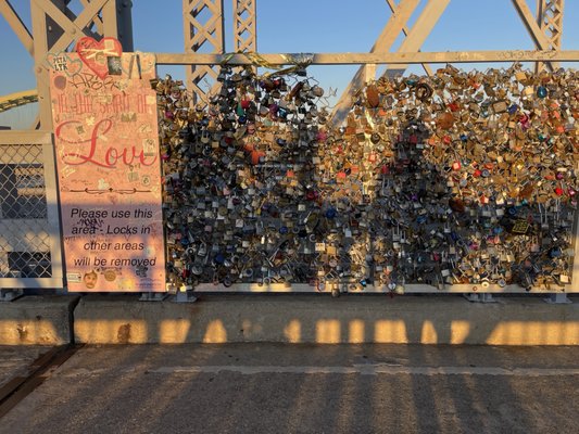 Purple People Bridge by null