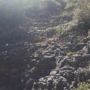Big Falls - Climb this instead of risking it with the ladder! - Hiking Near Me - Mount Charleston, Nevada
