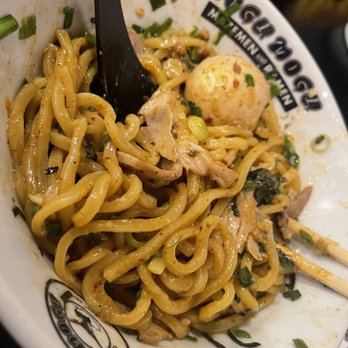Wadaya - Deluxe Mazemen - after mixing - Ramen Near Me - Costa Mesa, California Wadaya - Deluxe Mazemen - after mixing - Ramen Near Me - Costa Mesa, California