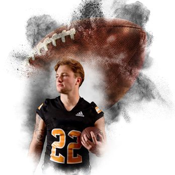 Monochrome Photo Studios - Ofallon senior football photo - Session Photography Near Me - St Charles, Missouri Monochrome Photo Studios - Ofallon senior football photo - Session Photography Near Me - St Charles, Missouri