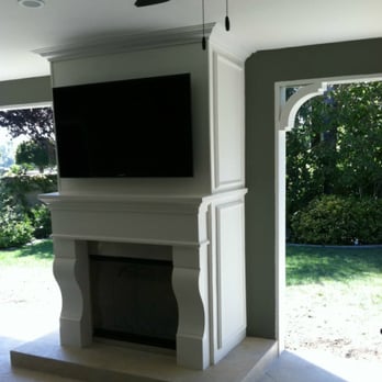 Richey Construction - exterior patio fireplace. - General Contractors Near Me - Upland, California