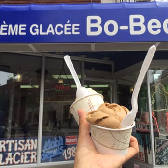 Crème Glacée Bo-Bec - Caramel ice cream! - Ice Cream & Frozen Yogurt Near Me - Montreal, Quebec