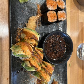 Rice Alley - Salmon roll and another roll I can't remember - Ramen Near Me - Gainesville, Virginia Rice Alley - Salmon roll and another roll I can't remember - Ramen Near Me - Gainesville, Virginia