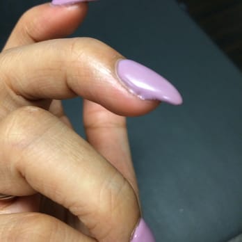 V Nail Spa - Poorly shaped, didn't clean up edges (or underneath, wish I took pics before cleaning up by myself) - Nail Salons Near Me - Los Angeles, California V Nail Spa - Poorly shaped, didn't clean up edges (or underneath, wish I took pics before cleaning up by myself) - Nail Salons Near Me - Los Angeles, California