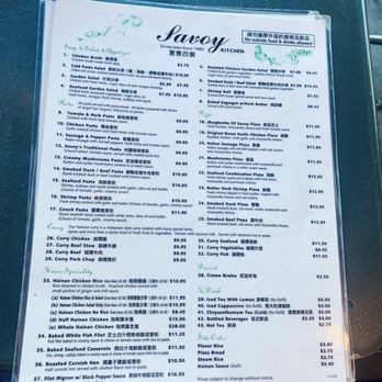 Savoy Kitchen - menu as of july 2022 - Asian Fusion Near Me - Alhambra, California Savoy Kitchen - menu as of july 2022 - Asian Fusion Near Me - Alhambra, California