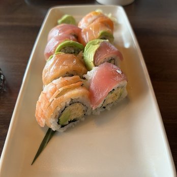 Culinary Dropout - Rainbow Roll is fresh - New American Near Me - Salt Lake City, Utah