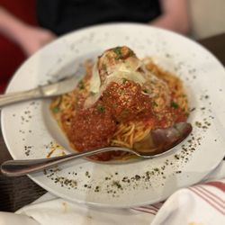 Bronx House Pizza - Spaghetti and meatballs