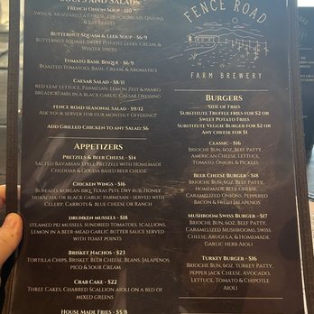 Fence Road Farm Brewery - Food menu #1 - Disc Golf Near Me - Warwick, New York Fence Road Farm Brewery - Food menu #1 - Disc Golf Near Me - Warwick, New York