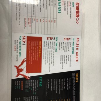 Crawfish Cafe - Menu - Seafood Near Me - Houston, Texas