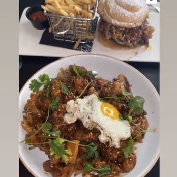 Musa - Musa Burger with Fries & Mongolian hash brown - Latin American Near Me - San Juan, Puerto Rico Musa - Musa Burger with Fries & Mongolian hash brown - Latin American Near Me - San Juan, Puerto Rico