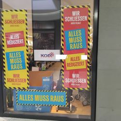 KODi - Diese Filiale schließt bald. Schade / This branch will be closing soon. Too bad