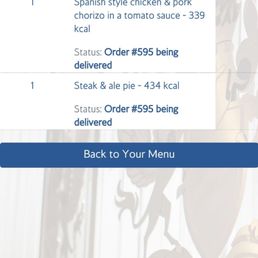 Very easy to order via App Very easy to order via App