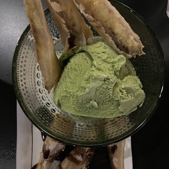 Khao Thai and Sushi - Fried banana with green tea ice great - Thai Near Me - Scottsdale, Arizona