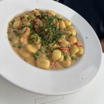The Oysterman - Lobster gnocchi, creamy and fresh and delicious - Seafood Near Me - Scituate, Massachusetts