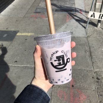 Wake Cup - taro mt w/ boba - Coffee & Tea Near Me - San Francisco, California