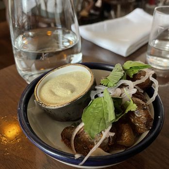 Uchiko Austin - Crispy potatoes ($7, not worth it) - Sushi Bars Near Me - Austin, Texas Uchiko Austin - Crispy potatoes ($7, not worth it) - Sushi Bars Near Me - Austin, Texas
