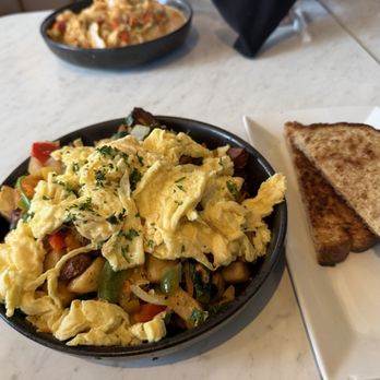 The Breakfast Club - Sweet potato hash with scrambled eggs - Breakfast & Brunch Near Me - Silver Spring, Maryland The Breakfast Club - Sweet potato hash with scrambled eggs - Breakfast & Brunch Near Me - Silver Spring, Maryland