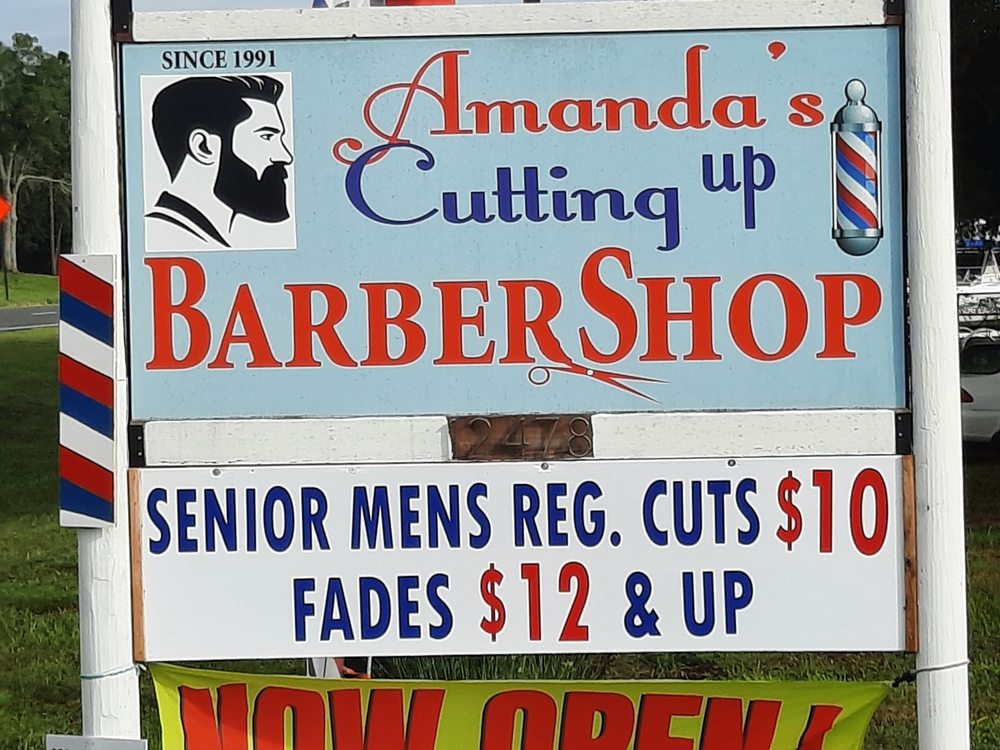 AMANDA’S CUTTING UP BARBER SHOP Updated September 2024 12478 SE