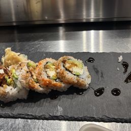 Spider roll with cream cheese