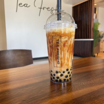 Tea Fresho - Milk Tea Brown Sugar Creme Brulee - Bubble Tea Near Me - Chandler, Arizona Tea Fresho - Milk Tea Brown Sugar Creme Brulee - Bubble Tea Near Me - Chandler, Arizona