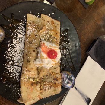 Don Taco - Pistachio and ice cream crepe - Mexican Near Me - Alexandria, Virginia Don Taco - Pistachio and ice cream crepe - Mexican Near Me - Alexandria, Virginia