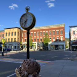 Rocky road ice cream