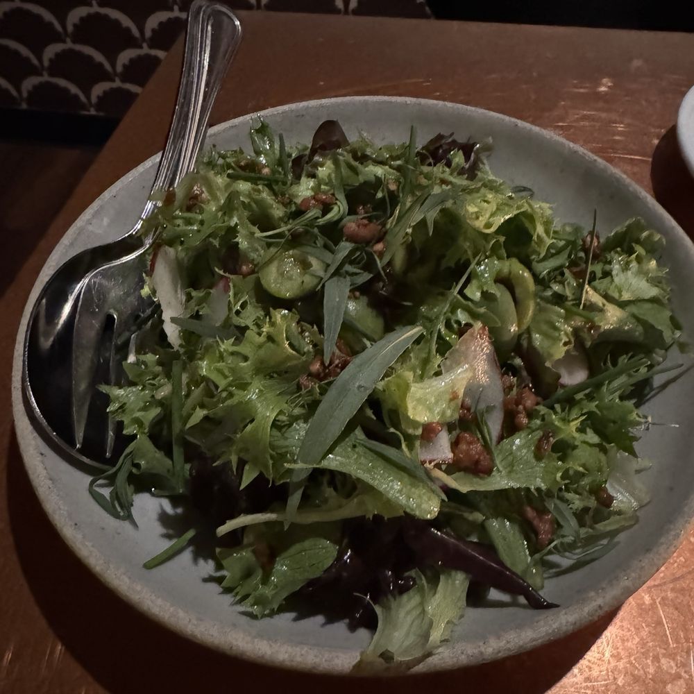 Bar Dolly - Farm Greens Salad - Wine Bars Near Me - Portland, Oregon