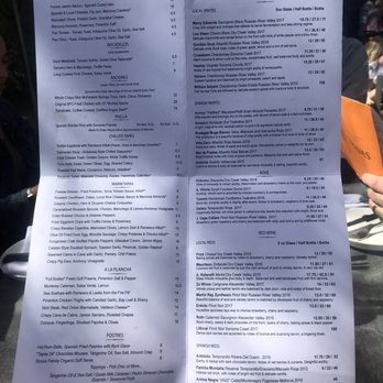 Bravas Bar de Tapas - Menu - Spanish Near Me - Healdsburg, California