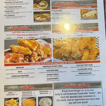 Broad St Burger - Menu - Burgers Near Me - Statesville, North Carolina Broad St Burger - Menu - Burgers Near Me - Statesville, North Carolina