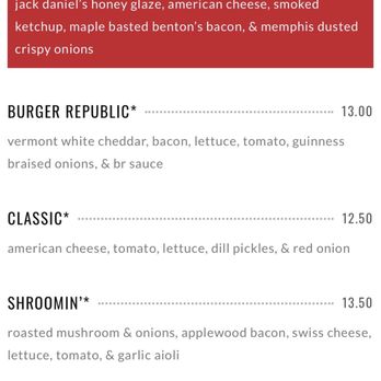 Burger Republic - Burgers Near Me - Mt. Juliet, Tennessee Burger Republic - Burgers Near Me - Mt. Juliet, Tennessee