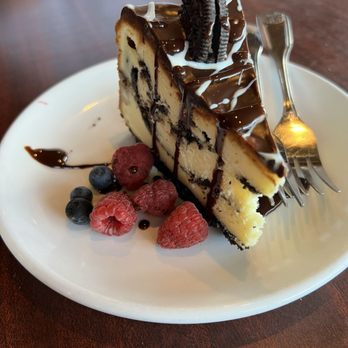 Tin Roof Grill - Cookies and cream cheese cake Yummy - New American Near Me - Sandy, Utah Tin Roof Grill - Cookies and cream cheese cake Yummy - New American Near Me - Sandy, Utah