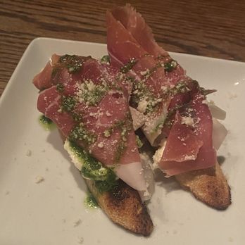 Orzo Kitchen & Wine Bar - Prosciutto Bruschetta - Wine Bars Near Me - Charlottesville, Virginia Orzo Kitchen & Wine Bar - Prosciutto Bruschetta - Wine Bars Near Me - Charlottesville, Virginia