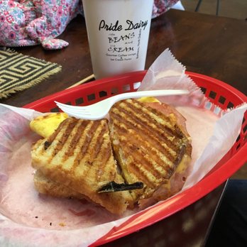 Pride Dairy - Yummy breakfast sandwich!!! - Ice Cream & Frozen Yogurt Near Me - Bottineau, North Dakota Pride Dairy - Yummy breakfast sandwich!!! - Ice Cream & Frozen Yogurt Near Me - Bottineau, North Dakota